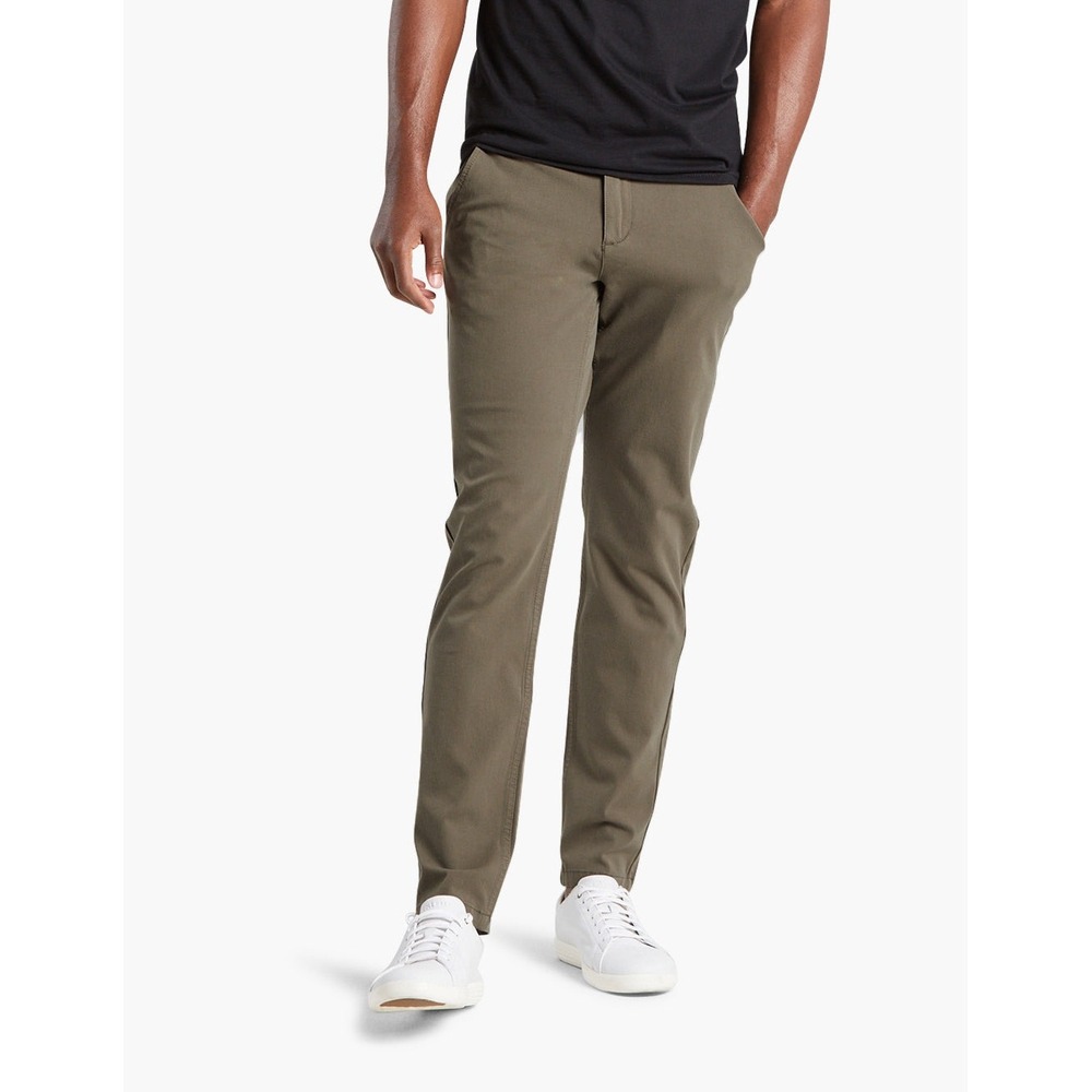 Mugsy Jeans Olives Mens 36x32 Olive Green Chino Stretch Pants K4PNOL-36X32